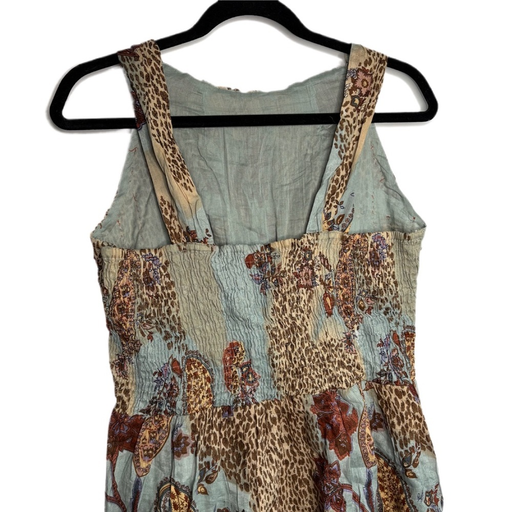 Multicolour Print Cotton Dress - Picture 6 of 13